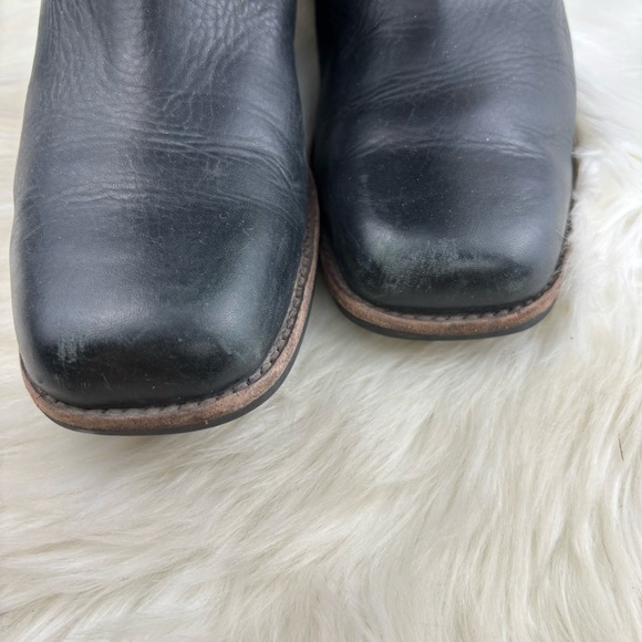 UGG Bellevue Tall Winter Fur Leather Boots  size 9 - Picture 6 of 11
